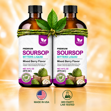 Mixed Berry Soursop Bitters Liquid 16 FL OZ